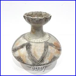Japanese Studio Pottery Yohen Vase Tsubo Kawamura Matajiro Signed Tomobako
