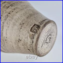 Jason Wason Studio Pottery Vase Ovoid Form Incised Bands & 2 Lugs 34cm Jason Wason Studio Pottery Vase Ovoid Form Incised Bands & 2 Lugs 34cm