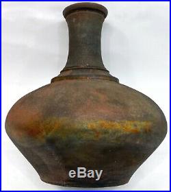 Jay Gogin Key West Signed Studio Art Pottery Raku Vase 1992