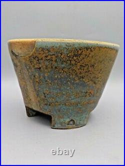 Jeffrey Oestreich Studio Pottery Tripod Vase Warren Mackenzie Student Art Deco
