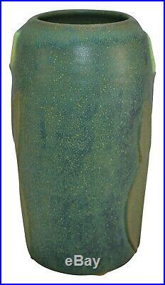 Jemerick Pottery 1998 Arts And Crafts Yellow Tulip Ceramic Vase