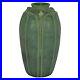Jemerick_Pottery_Matte_Green_Yellow_Bud_Folded_Leaves_Arts_and_Crafts_Vase_01_evke