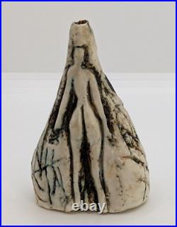 Jenny Alexander Studio Pottery Nude Figural Sculptural / Sculpture Vase