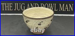 Jim Malone Stoneware Brushed Glaze With Floral Motif Footed Bowl 13.5 CM Diam Jim Malone Stoneware Brushed Glaze With Floral Motif Footed Bowl 13.5 CM Diam