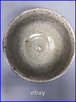 Jim Malone Stoneware bowl Tenmoku glaze Incised Decoration Diam 14cm #2464