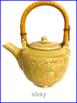 Jim Malone Studio Pottery Tea Pot Impressed Stamp Jim Malone Studio Pottery Tea Pot Impressed Stamp