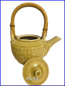 Jim Malone Studio Pottery Tea Pot Impressed Stamp Jim Malone Studio Pottery Tea Pot Impressed Stamp
