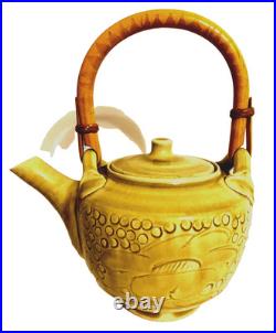 Jim Malone Studio Pottery Tea Pot Impressed Stamp Jim Malone Studio Pottery Tea Pot Impressed Stamp