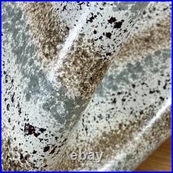 Jo Downs Artisan Fold Form Fused Glass Vase Unique Cornwall Studio Piece 25cm