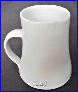 Joanna Constantinidis, studio pottery porcelain small mug, c1990