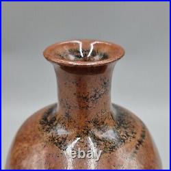 Joanna Wason Studio Pottery Bottle Vase For Leach, St Ives. VGC