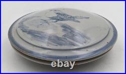 Joe & Trudi Finch Studio Pottery Stoneware Covered Dish / Box 20th Century