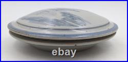 Joe & Trudi Finch Studio Pottery Stoneware Covered Dish / Box 20th Century