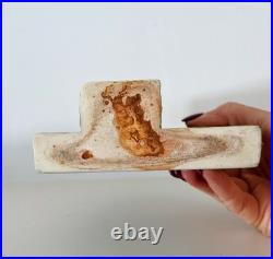 John Beusman Carn Pottery Picture Box Chimney Stack Vase Studio Pottery, VGC