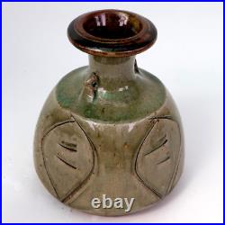 John Jelfs Studio Pottery Vase Celedon h19cm MCM John Jelfs Studio Pottery Vase Celedon h19cm MCM