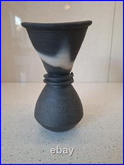 John Leach Muchelney Studio Pottery Black Mood Vase