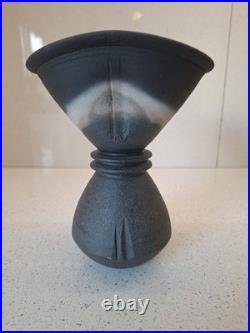 John Leach Muchelney Studio Pottery Black Mood Vase