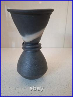 John Leach Muchelney Studio Pottery Black Mood Vase