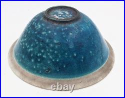 John Scott Raku Studio Pottery Bowl Dated 2001