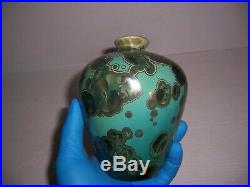 Jon Price Ceramic Crystalline Glazed Pottery Vase 6 3/8 x 4 3/4