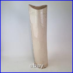 Jonathan Cox Signed Studio Pottery Vase Painted With Face 49cm High