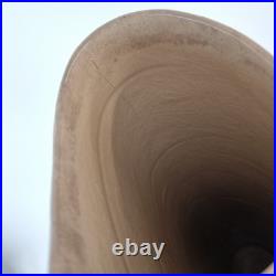 Jonathan Cox Signed Studio Pottery Vase Painted With Face 49cm High