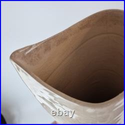 Jonathan Cox Signed Studio Pottery Vase Painted With Face 49cm High