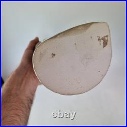 Jonathan Cox Signed Studio Pottery Vase Painted With Face 49cm High