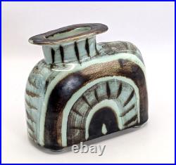 KIM DONALDSON Studio Pottery Vase Sculptural Vase British