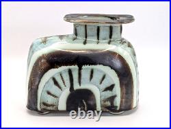 KIM DONALDSON Studio Pottery Vase Sculptural Vase British
