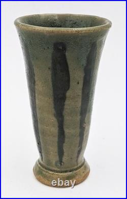 Katherine Pleydell-bouverie Small Studio Pottery Incised Vase 20th Century
