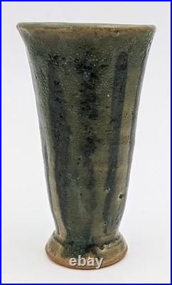 Katherine Pleydell-bouverie Small Studio Pottery Incised Vase 20th Century