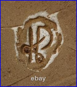 Katrina Pechal Studio Pottery Volcanic Glaze Vase 20th Century