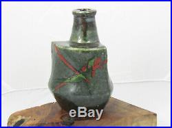 Kawai Kanjiro (1890-1966) Bottle Vase Mingei Japanese Studio Pottery