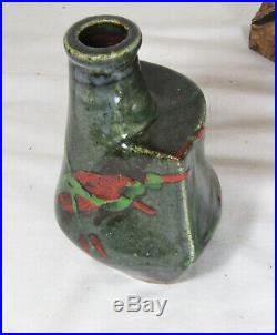 Kawai Kanjiro (1890-1966) Bottle Vase Mingei Japanese Studio Pottery