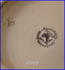 Large 29cm Poole Pottery Baluster Jug Hand Painted In CS Pattern By Gwen Haskins