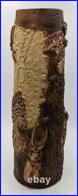Large Bernard Rooke Studio Pottery Insect Vase 20th Century 18.3 Inches Large Bernard Rooke Studio Pottery Insect Vase 20th Century 18.3 Inches