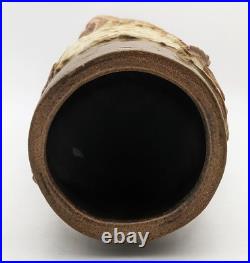 Large Bernard Rooke Studio Pottery Insect Vase 20th Century 18.3 Inches Large Bernard Rooke Studio Pottery Insect Vase 20th Century 18.3 Inches