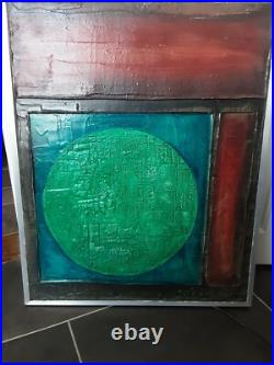 Large Clive Brooker Wall Art. Hand signed Large Clive Brooker Wall Art. Hand signed