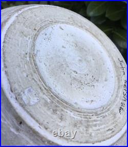 Large Contemporary John Kershaw Studio Pottery Vase With Screw Decoration Large Contemporary John Kershaw Studio Pottery Vase With Screw Decoration