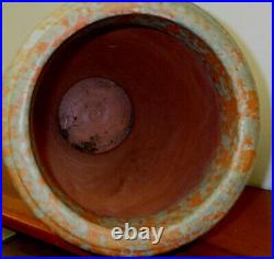 Large Crooksville Burley-Winter Art Pottery Classical Floor Vase 16 3/4