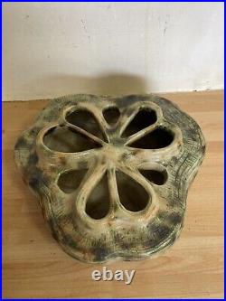 Large Heavy One Of a Kind unique studio pottery Vase Large Heavy One Of a Kind unique studio pottery Vase