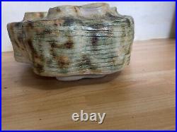 Large Heavy One Of a Kind unique studio pottery Vase Large Heavy One Of a Kind unique studio pottery Vase
