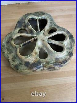 Large Heavy One Of a Kind unique studio pottery Vase Large Heavy One Of a Kind unique studio pottery Vase