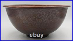 Large John Harlow Somerset Studio Pottery Stoneware Bowl 20th Century