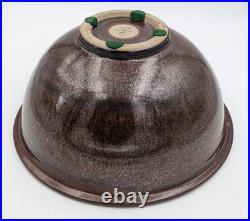 Large John Harlow Somerset Studio Pottery Stoneware Bowl 20th Century