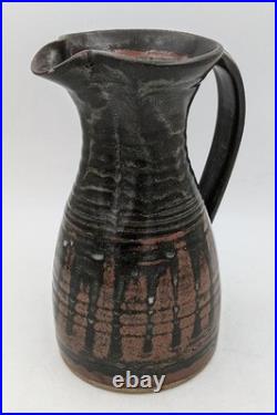 Large John Jelfs Studio Pottery Stoneware Pitcher / Jug