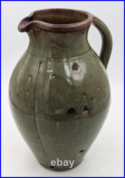Large John Jelfs Studio Pottery Stoneware Pitcher / Jug