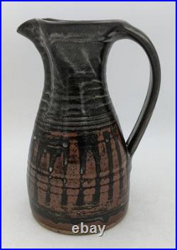 Large John Jelfs Studio Pottery Stoneware Pitcher / Jug