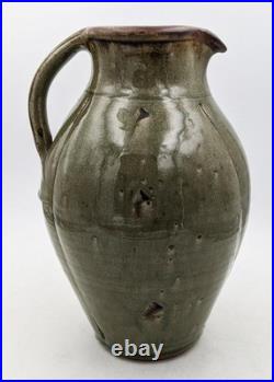Large John Jelfs Studio Pottery Stoneware Pitcher / Jug